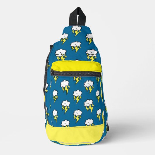 雷の音 スリングバッグ (正面)