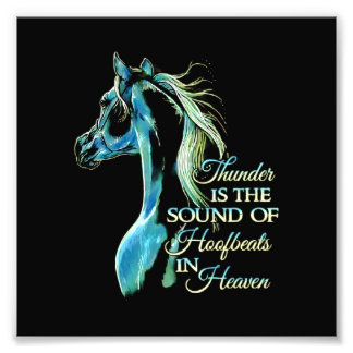 雷は天国の拍子だ フォトプリント           