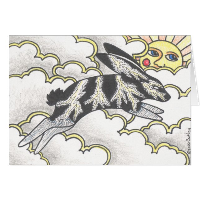 "雷バニー" (正面横)