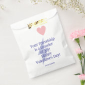 雷パーソナライズされた稲妻ボルト及びハート フェイバーバッグ (封をした状態)