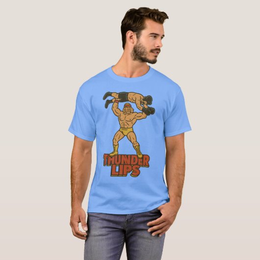 雷唇 Tシャツ (正面フル)