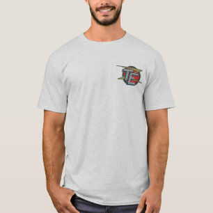 雷明白な気違い Tシャツ