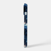 雷模様 iPhone 15ケース (左側面)