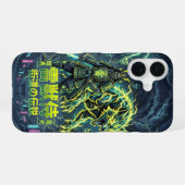 雷獣ライトニングウルフサムライ iPhone 16ケース (裏面横)