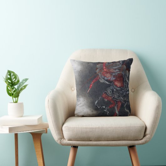 雷神北斎 クッション (椅子)
