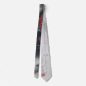 雷神北斎 ネクタイ (裏面)