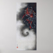 雷神北斎 ポスター (正面)