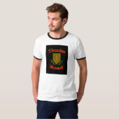 雷道は鉄の三角形へ方法でした Tシャツ (正面フル)