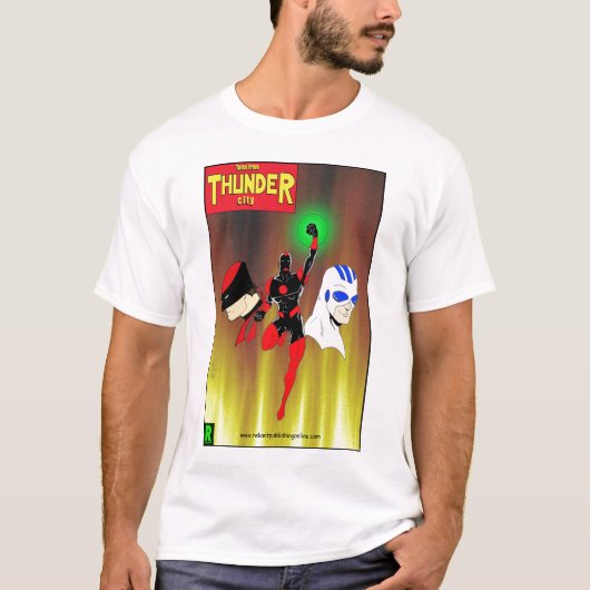 雷都市Tシャツ1からの物語 Tシャツ (正面)