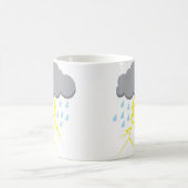 雷雨と稲妻 コーヒーマグカップ (中央)