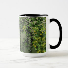 雷雨のつる植物 マグカップ
