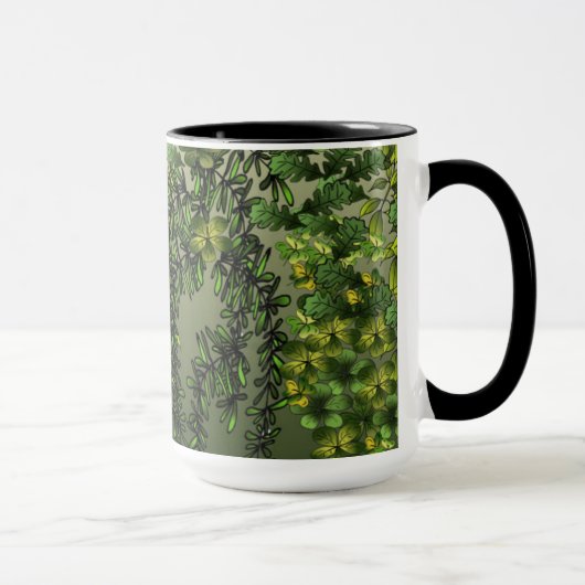 雷雨のつる植物 マグカップ (右)