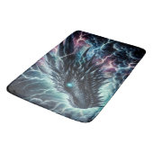 雷雨の中のドラゴンヘッド稲妻 バスマット (アングル)