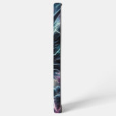 雷雨の中のドラゴンヘッド稲妻 SAMSUNG GALAXYケース (左側面)