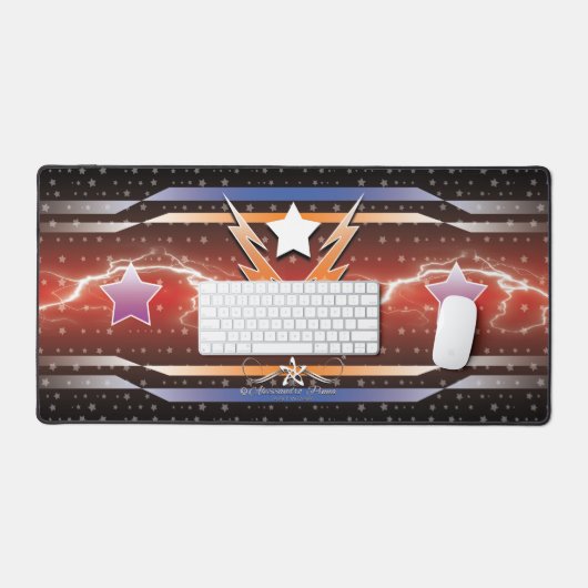 雷雨の星 デスクマット (キーボード&マウス)
