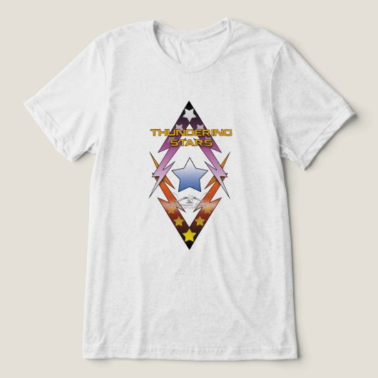 雷雨の星 トライブレンドTシャツ (デザイン正面)