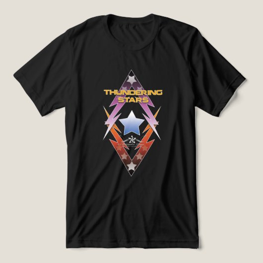 雷雨の星 トライブレンドTシャツ (デザイン正面)