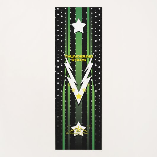 雷雨の星 ヨガマット (正面)