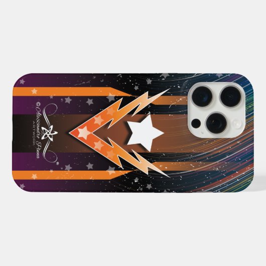 雷雨の星 iPhoneケース (裏面横)