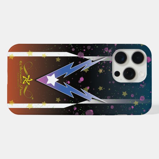 雷雨の星 iPhoneケース (裏面横)