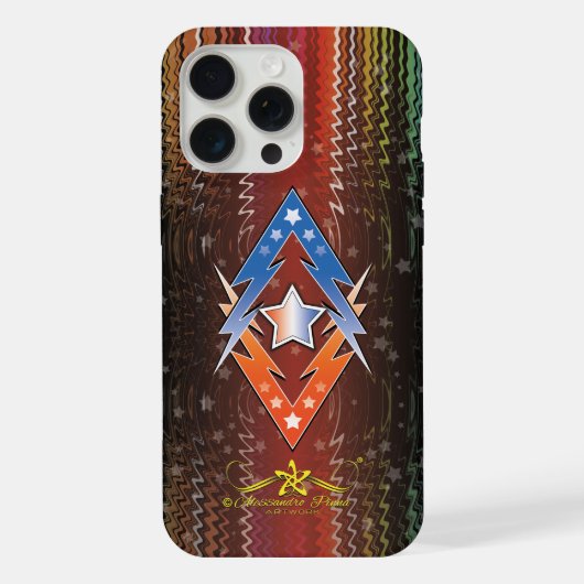 雷雨の星 iPhoneケース (裏面)