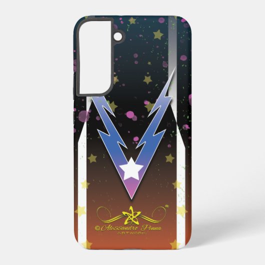 雷雨の星 SAMSUNG GALAXYケース (裏面)