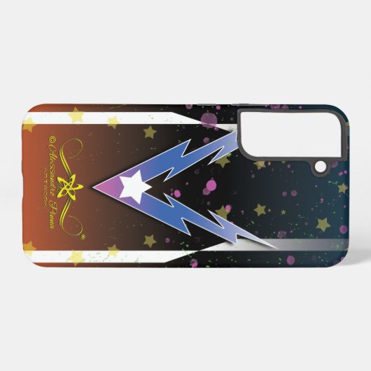 雷雨の星 SAMSUNG GALAXYケース (裏面横)