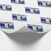 雷雨の生命(気象学)のステージ ラッピングペーパー (角)