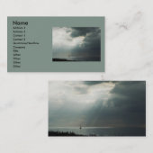 雷雨の航行 名刺 (正面/裏面)