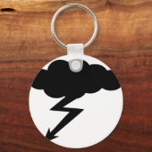 雷雨稲妻 キーホルダー (正面)