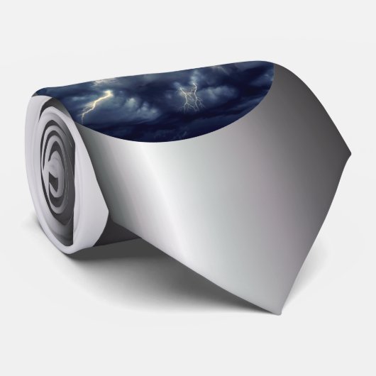 雷雨稲妻 ネクタイ (ロール)