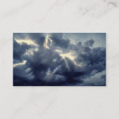 雷雨稲妻 名刺 (裏面)