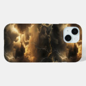 雷雨雲パターン Case-Mate iPhoneケース (裏面 (横))