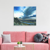 「雷雨」が続くカンバス キャンバスプリント (インサイチュ (リビング))