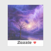 雷雨 シール (シート)