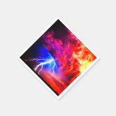 雷雨 スタンダードカクテルナプキン (角)