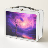 雷雨 メタルランチボックス (正面)