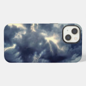 雷雨 雷光 iPhoneケース (裏面横)