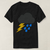 雷雨 Tシャツ (デザイン正面)