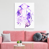 雷電将軍バースト キャンバスプリント (インサイチュ (リビング))