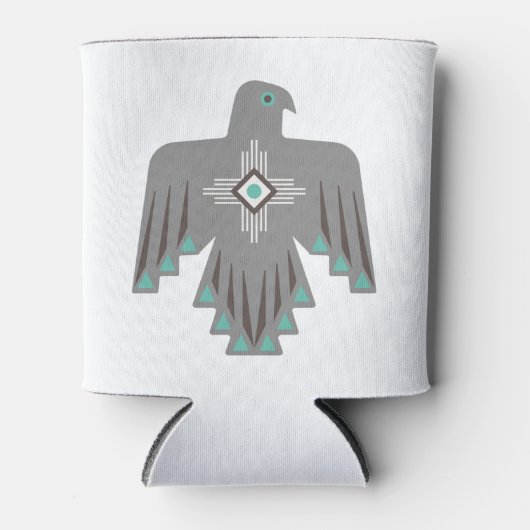 雷鳥のシンボル 缶クーラー (正面)