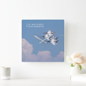 雷鳥の時計 スクエア壁時計 (ホーム)