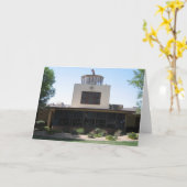 雷鳥の管制塔 カード (黄色い花)