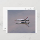 雷鳥の鏡は過ぎ去ります ポストカード (正面/裏面)