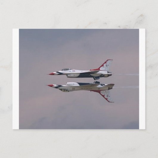 雷鳥の鏡は過ぎ去ります ポストカード (正面)