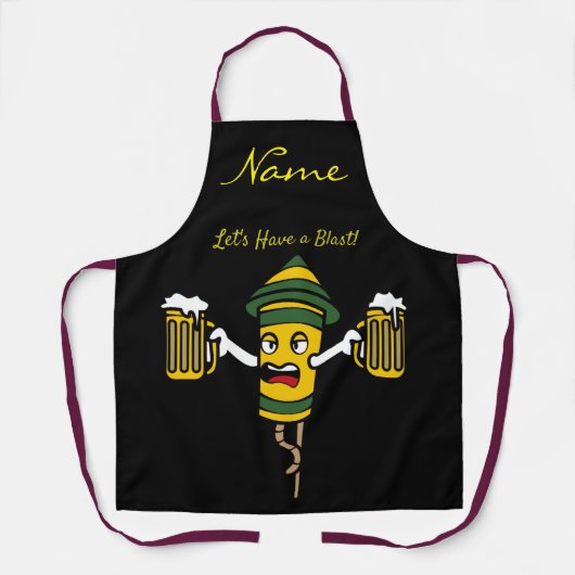 雷鳥を鳴らそう エプロン (正面)