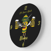 雷鳥を鳴らそう  ラージ壁時計 (傾斜)