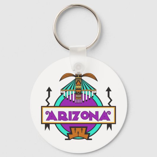 雷鳥シールド キーホルダー (正面)