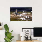 雷鳥ポスター ポスター (ホームオフィス)