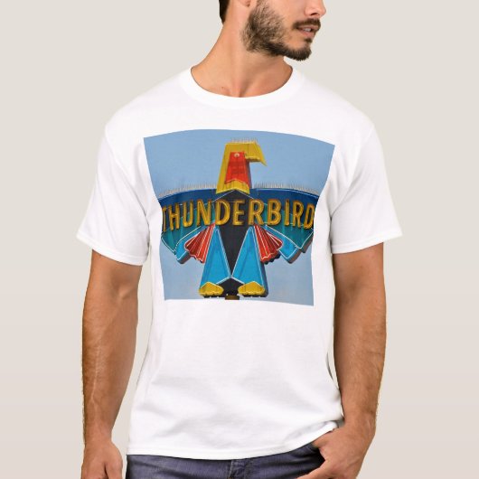 雷鳥ロッジの印のTシャツ Tシャツ (正面)